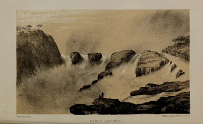 Paulo Affonso, Aquarell von Robert Elwes (1819–1878), ein wohlhabender junger britischer Gentleman aus Norfolk